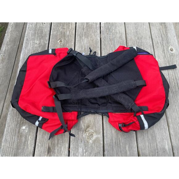 Ruffwear dog saddlebags medium hiking removable harness for day hikes padded - Picture 2 of 4
